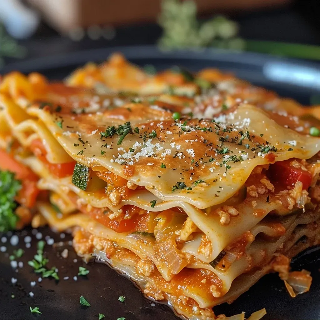 Vegane Gemüselasagne